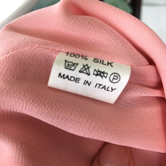 Pastel silk halter dress - Picture 13 of 14